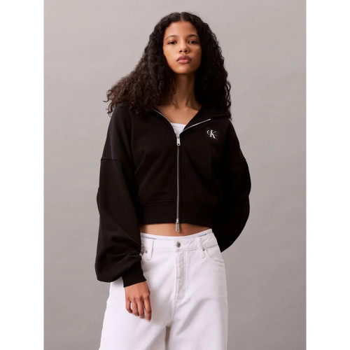Calvin Klein Γυναικεία ζακέτα Terry Cotton Sweatshirt